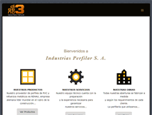 Tablet Screenshot of industriasperfilar.com.ar